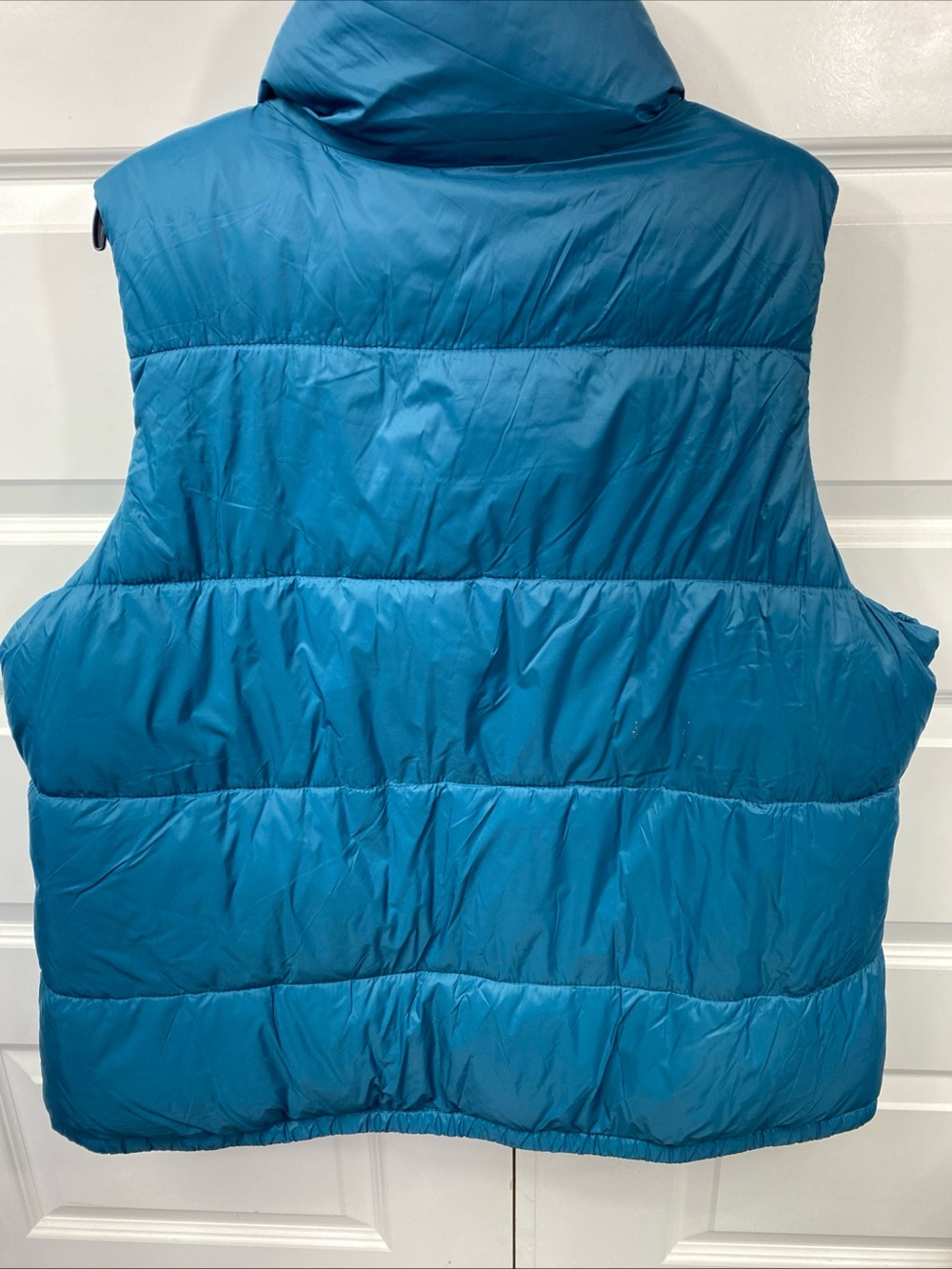 Puffer Vest Womens Water Resistant Quilted Zip Winter Outdoor Teal XXL 2XL - Picture 6 of 6